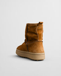 Botas pull-on em camurça Snowhill