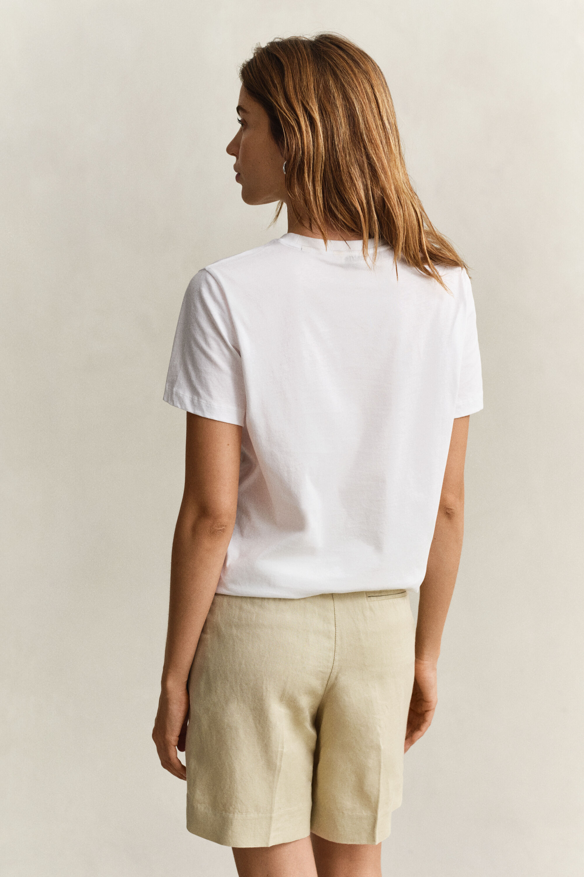 T-shirt com grafismo estampado