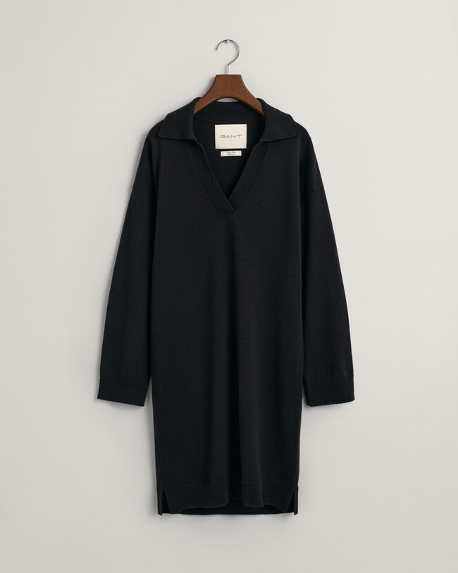 Vestido Rugger em l&atilde; extrafina