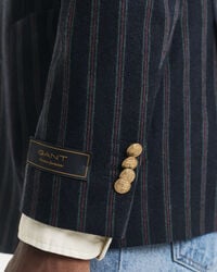 Blazer Club em flanela às riscas