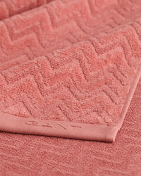 Toalha com padrão espinha de peixe Jacquard 70 x 140