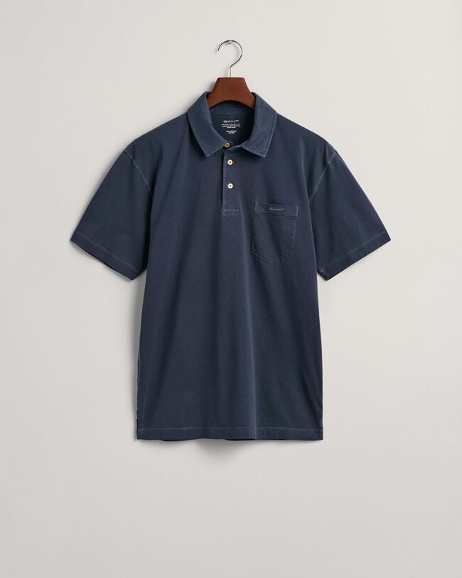 Polo em jersey Sunfaded