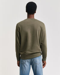 Sweatshirt com decote redondo Archive Shield bordada Seasonal Essential