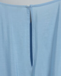 Vestido com mangas volumosas Flounce