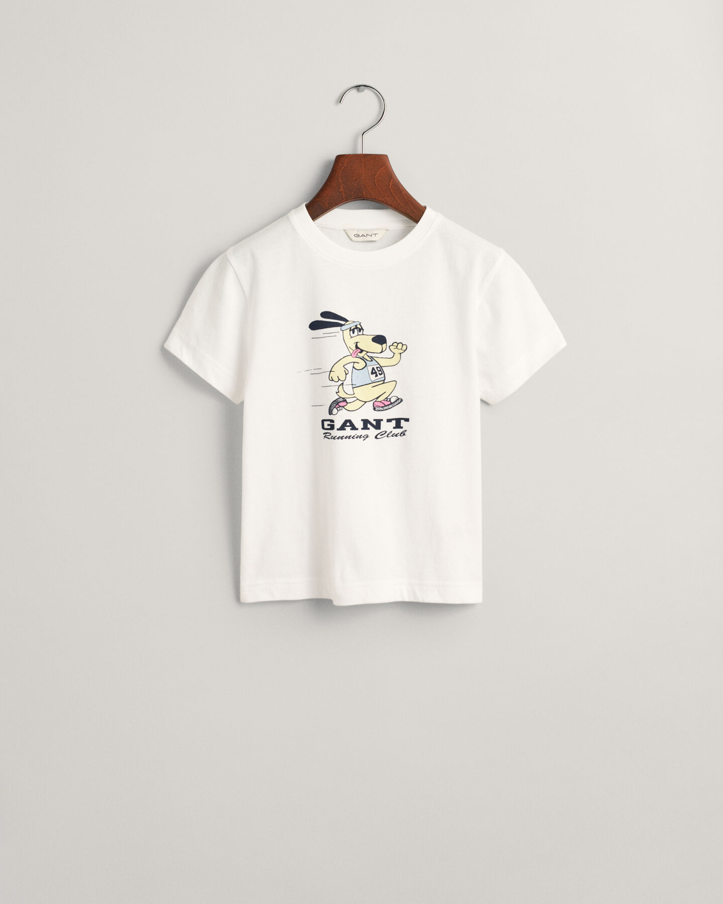 T-shirt com estampado GANT Running Dog Kids