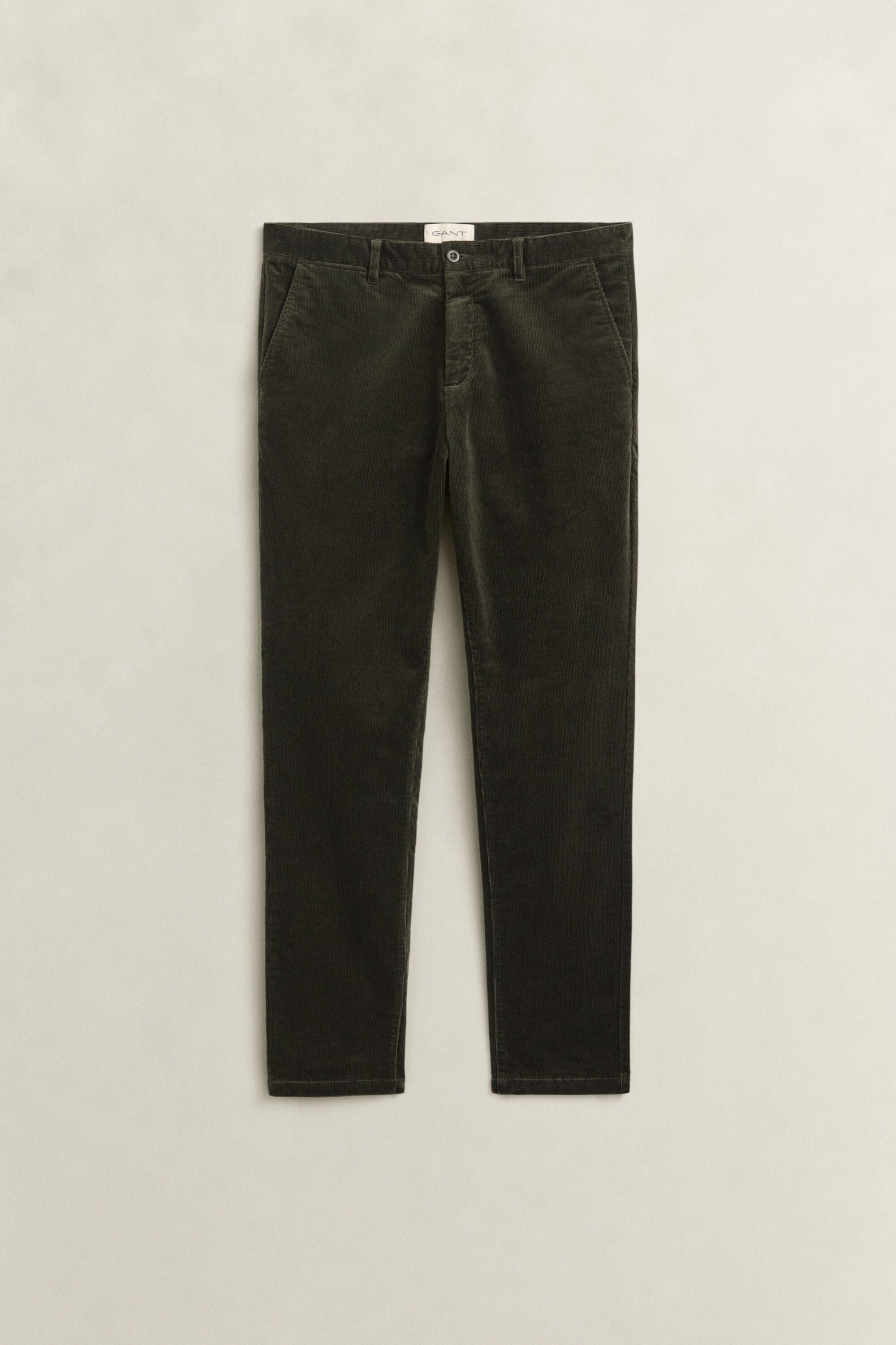 Calças chino de bombazina slim fit