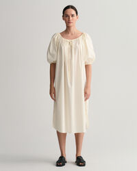 Vestido com franzidos