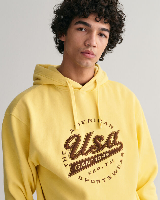 Sweatshirt com capuz GANT USA