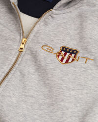 Sweatshirt com capuz e fecho Medium Archive Shield Teens