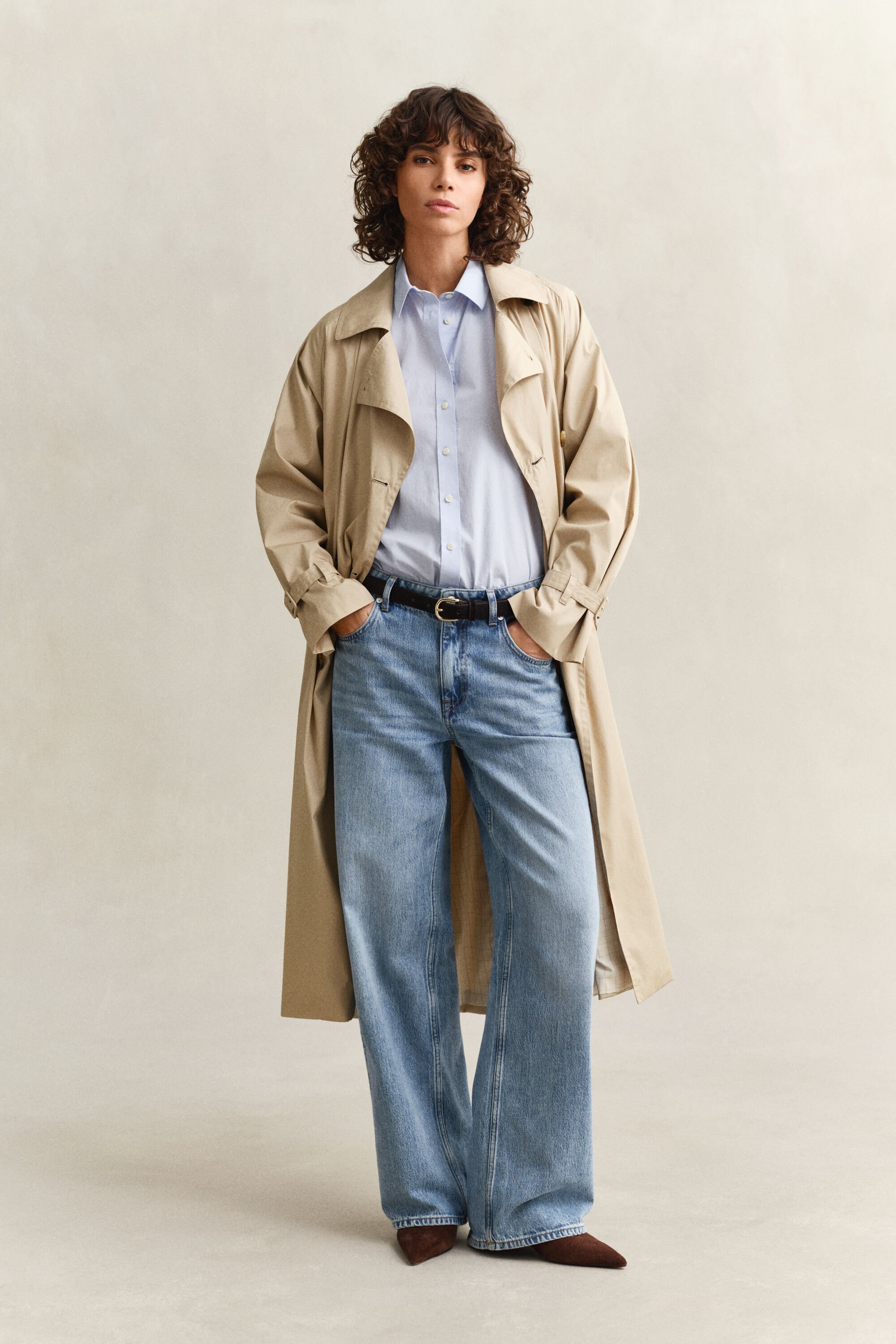 Camisa em popelina Classic regular fit