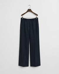 Calças formais em mistura de lã