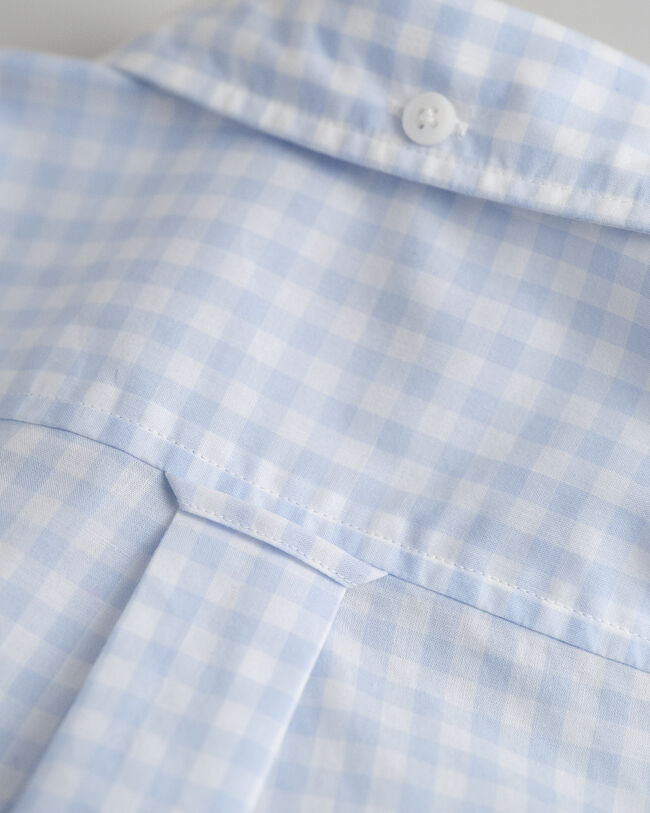 Camisa em popelina gingham Shield Kids