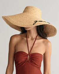 Chapéu em ráfia