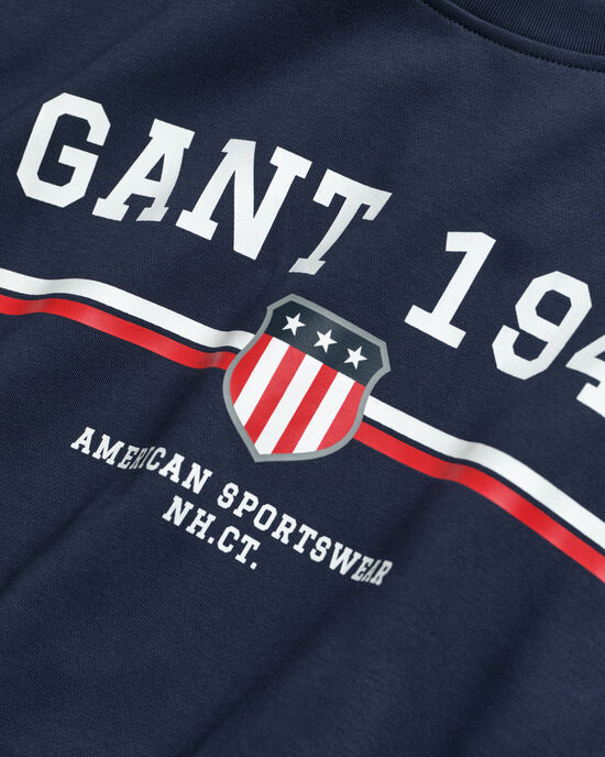 Sweatshirt com decote redondo Graphic