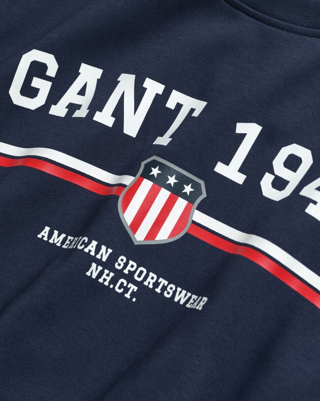 Sweatshirt com decote redondo Graphic