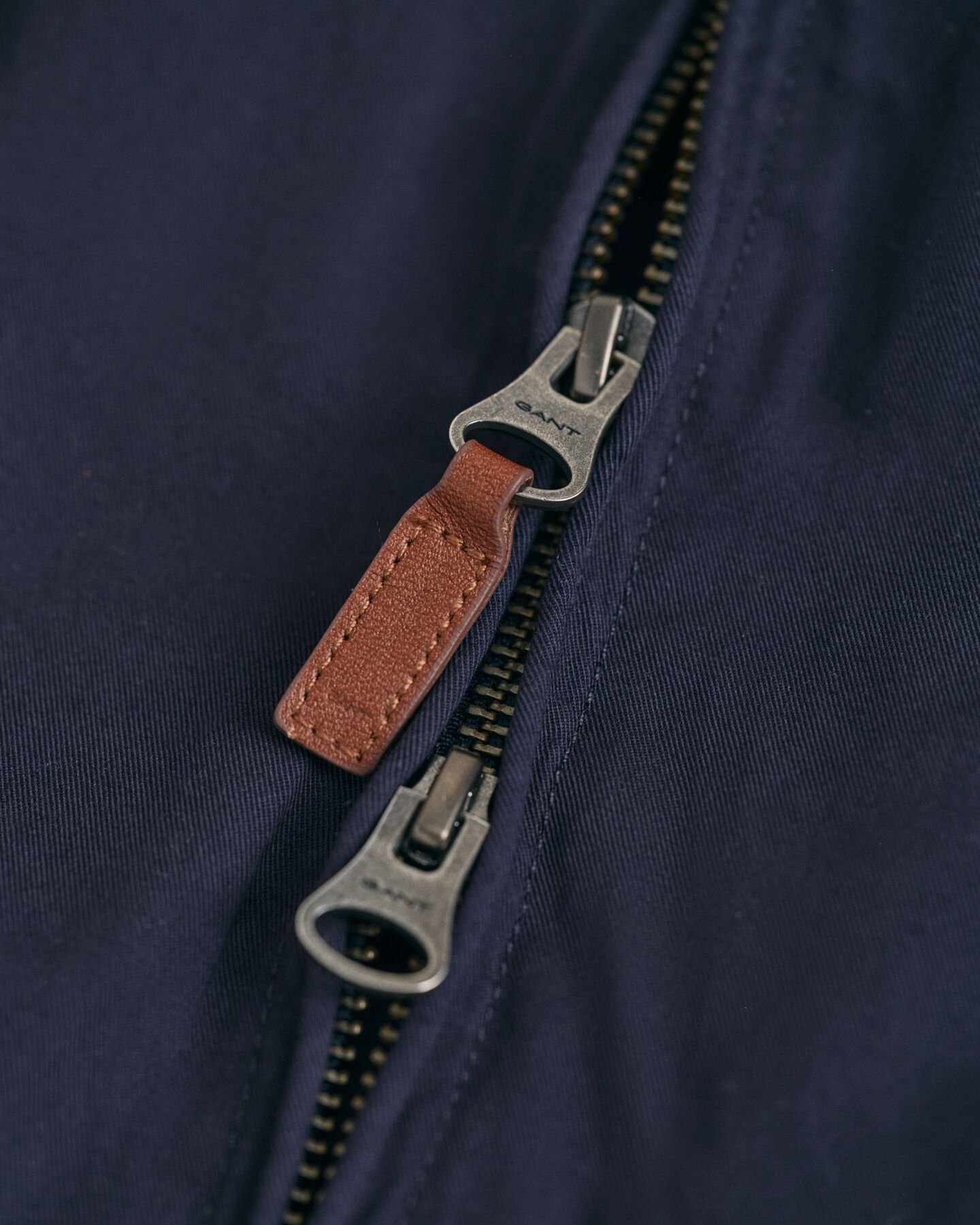 Casaco Windcheater de algodão