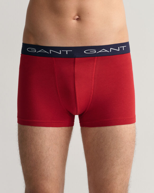 Pack de tr&ecirc;s boxers com riscas em bloco