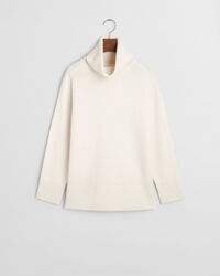 Camisola de gola alta Herringbone Detail