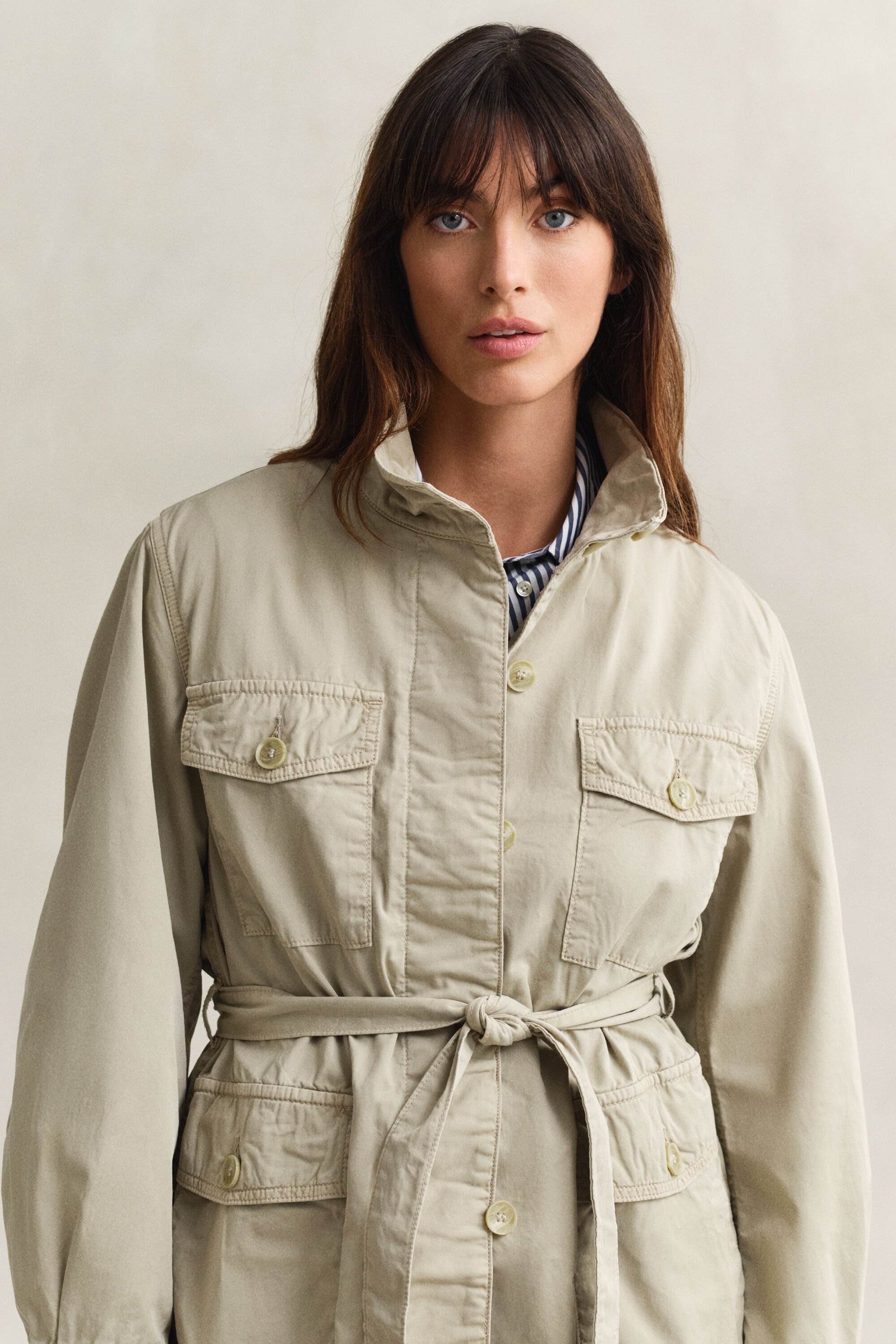 Field Jacket com cinto