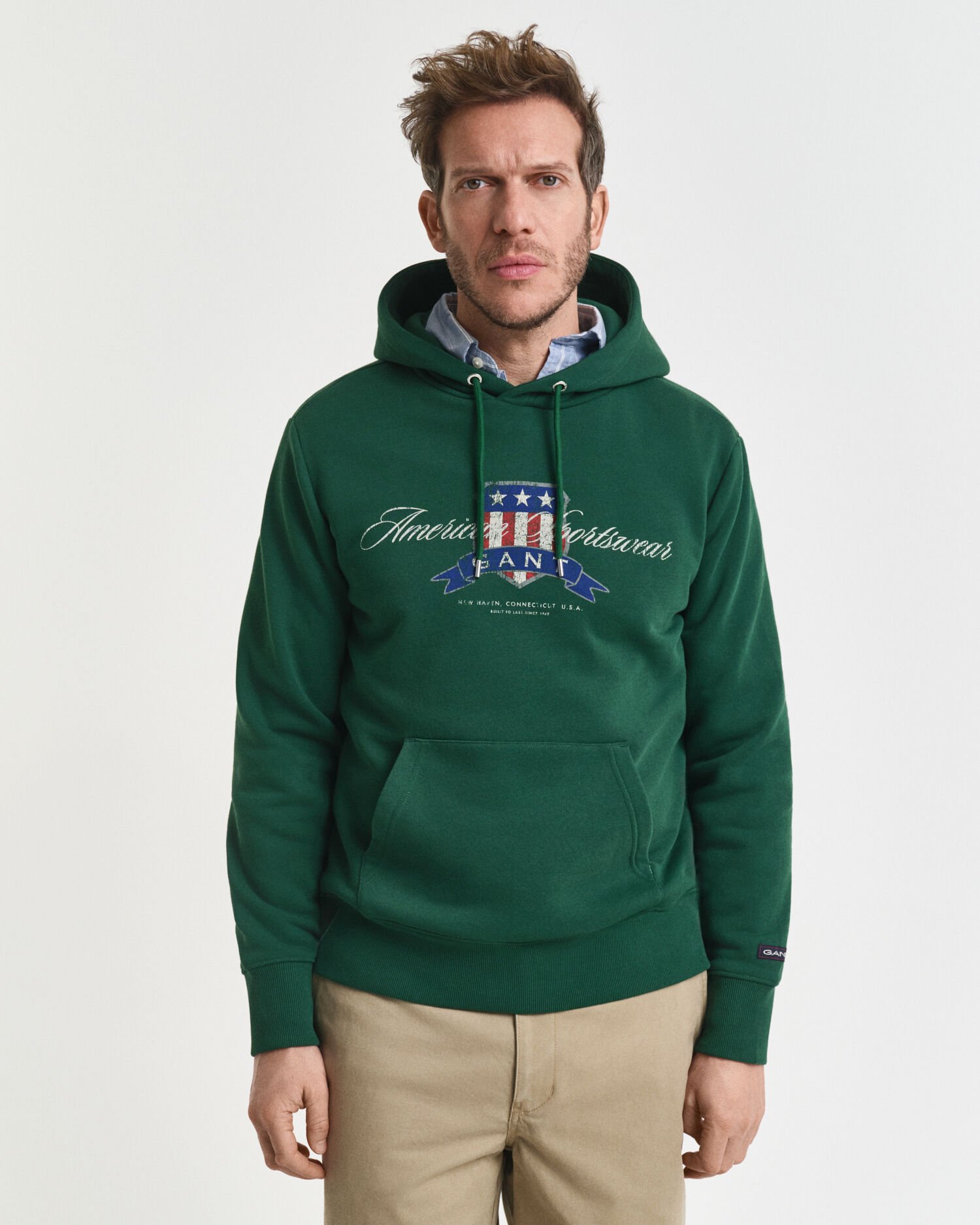 Sweatshirt com capuz Crest Graphic