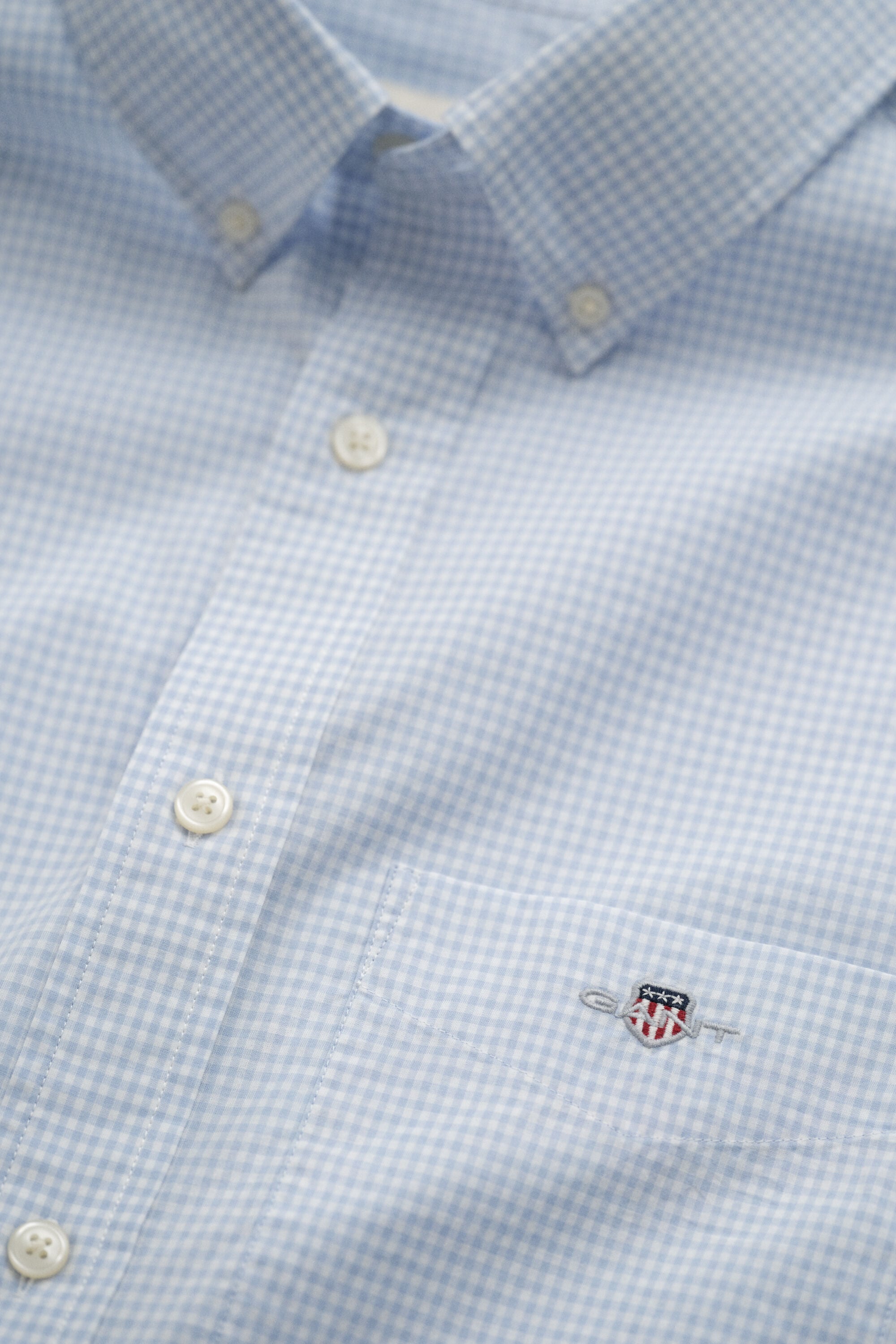 Camisa em popelina Gingham Classic