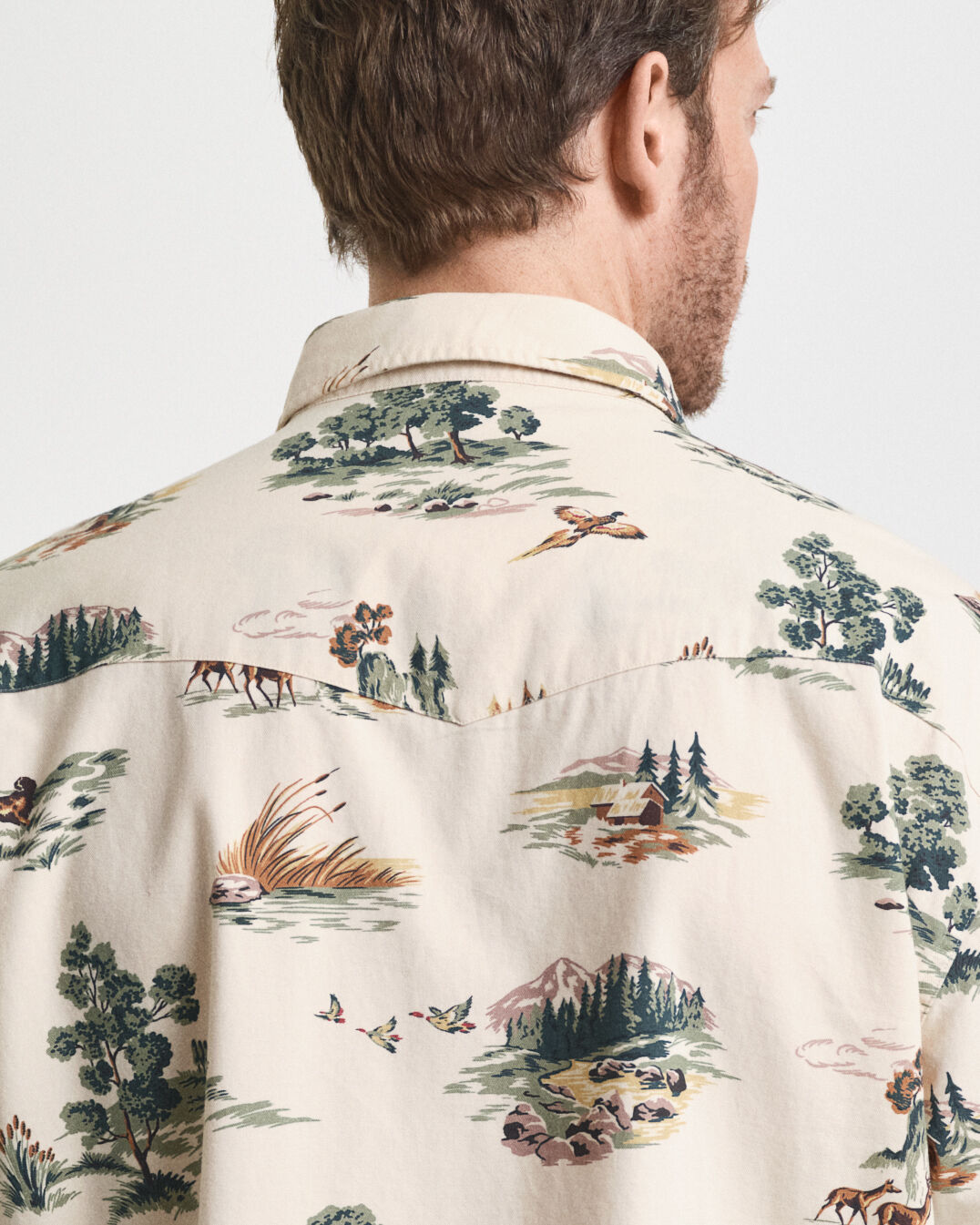 Camisa com estampado Rodeo relaxed fit