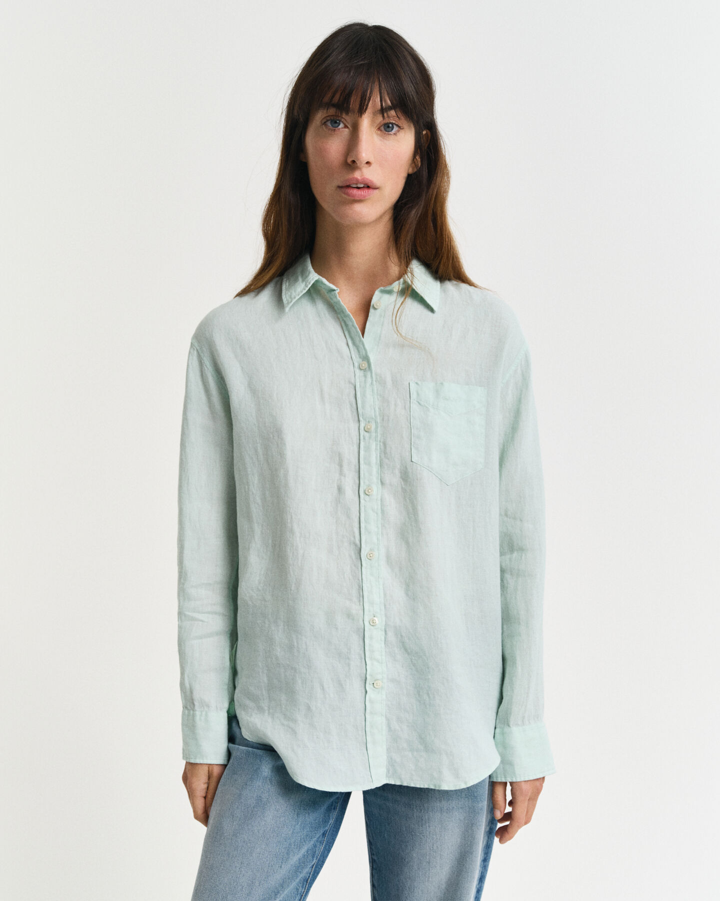 Camisa de linho relaxed fit