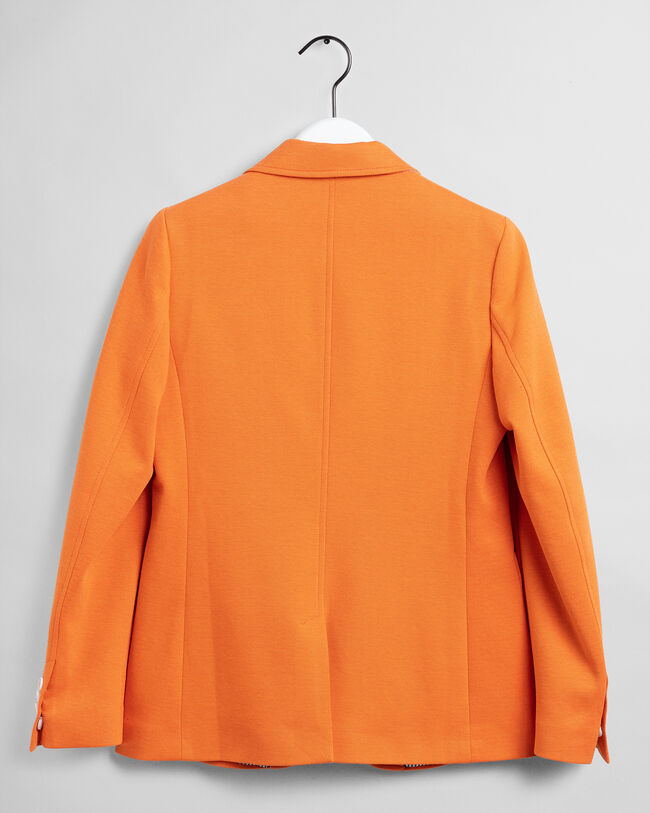 Blazer em jersey mesclado regular fit