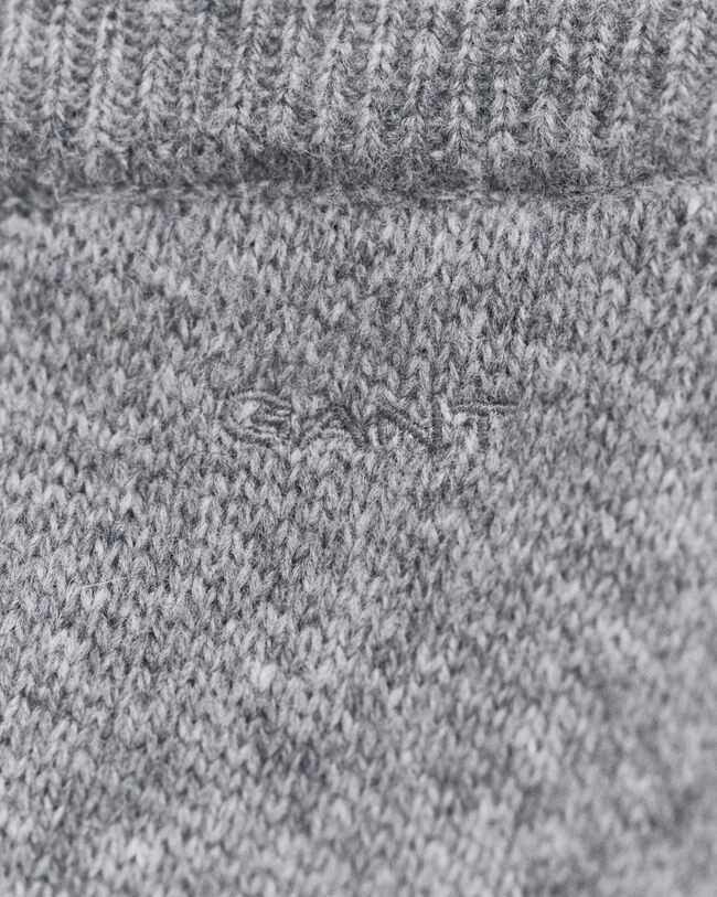 Calças em malha de lã