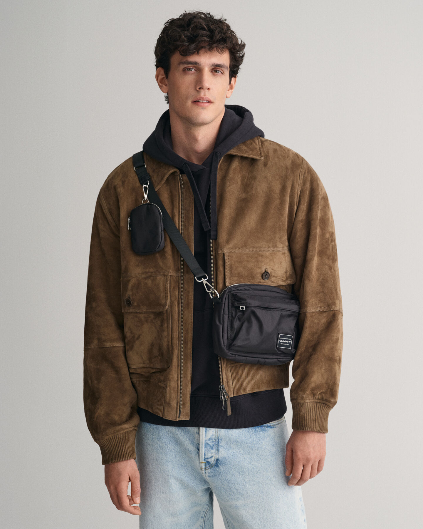 Mala a tiracolo em nylon