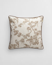 Capa de almofada acetinada com estampado Tree