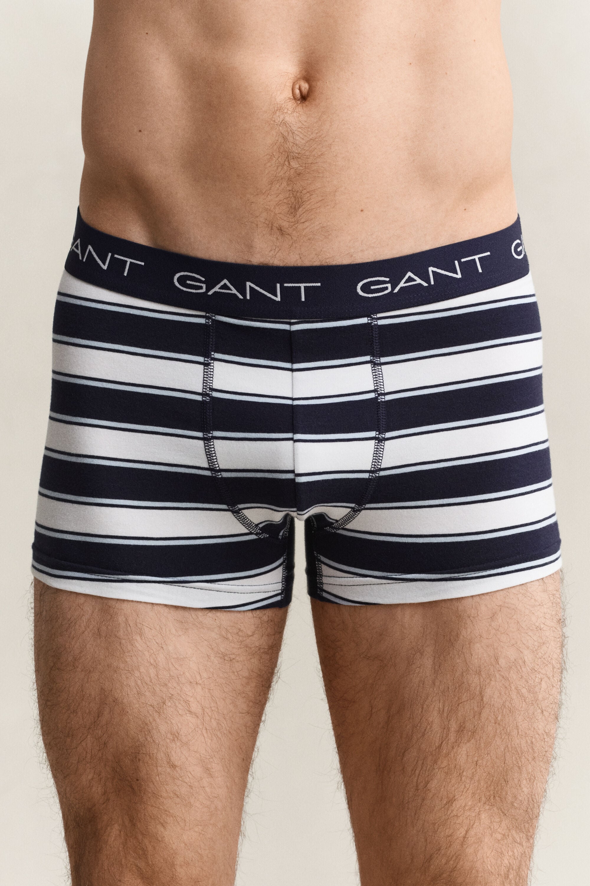 Pack de 3 pares de boxers às riscas