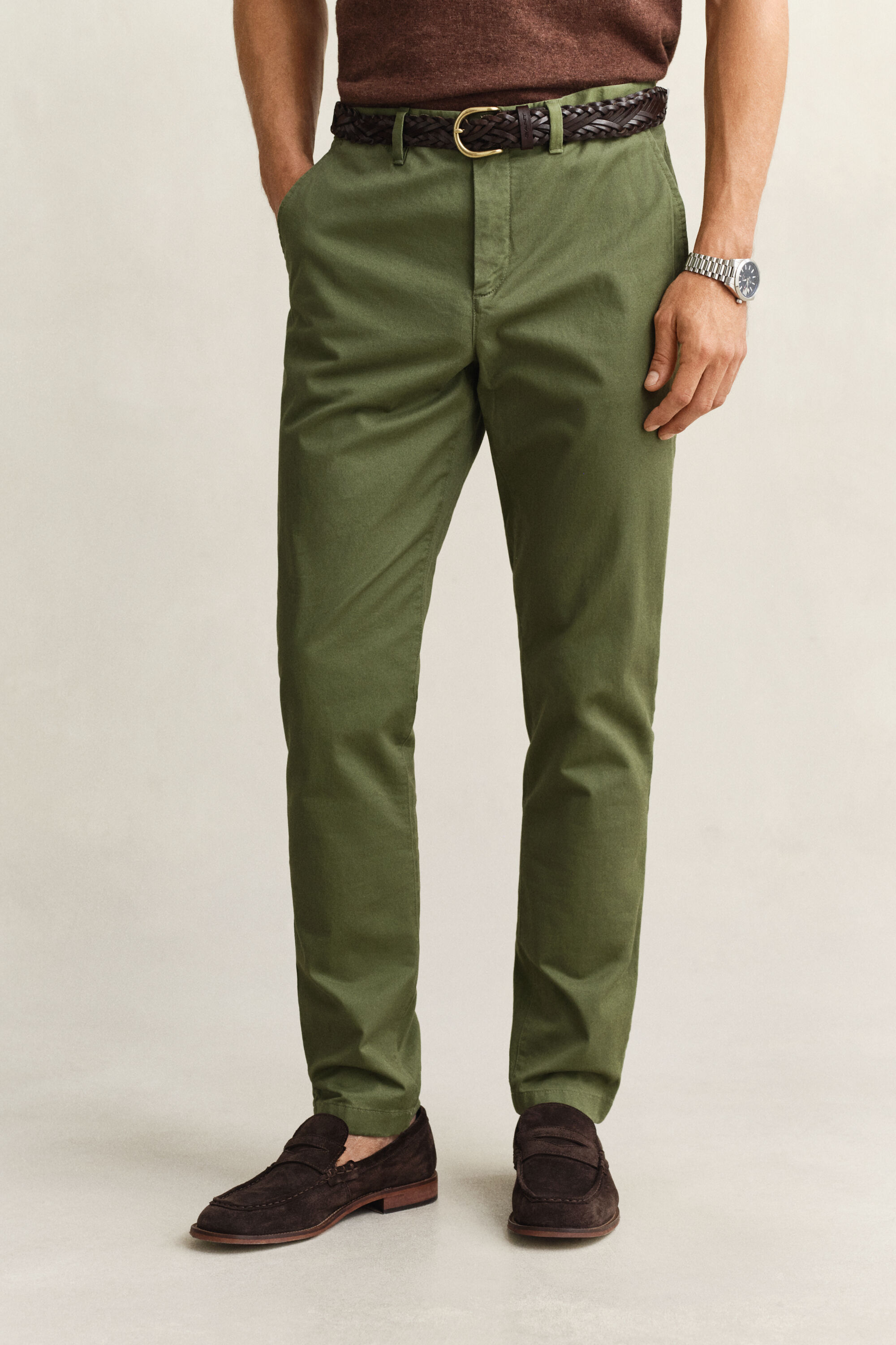 Calças chino Classic slim fit