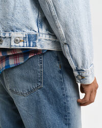 Casaco de ganga Trucker