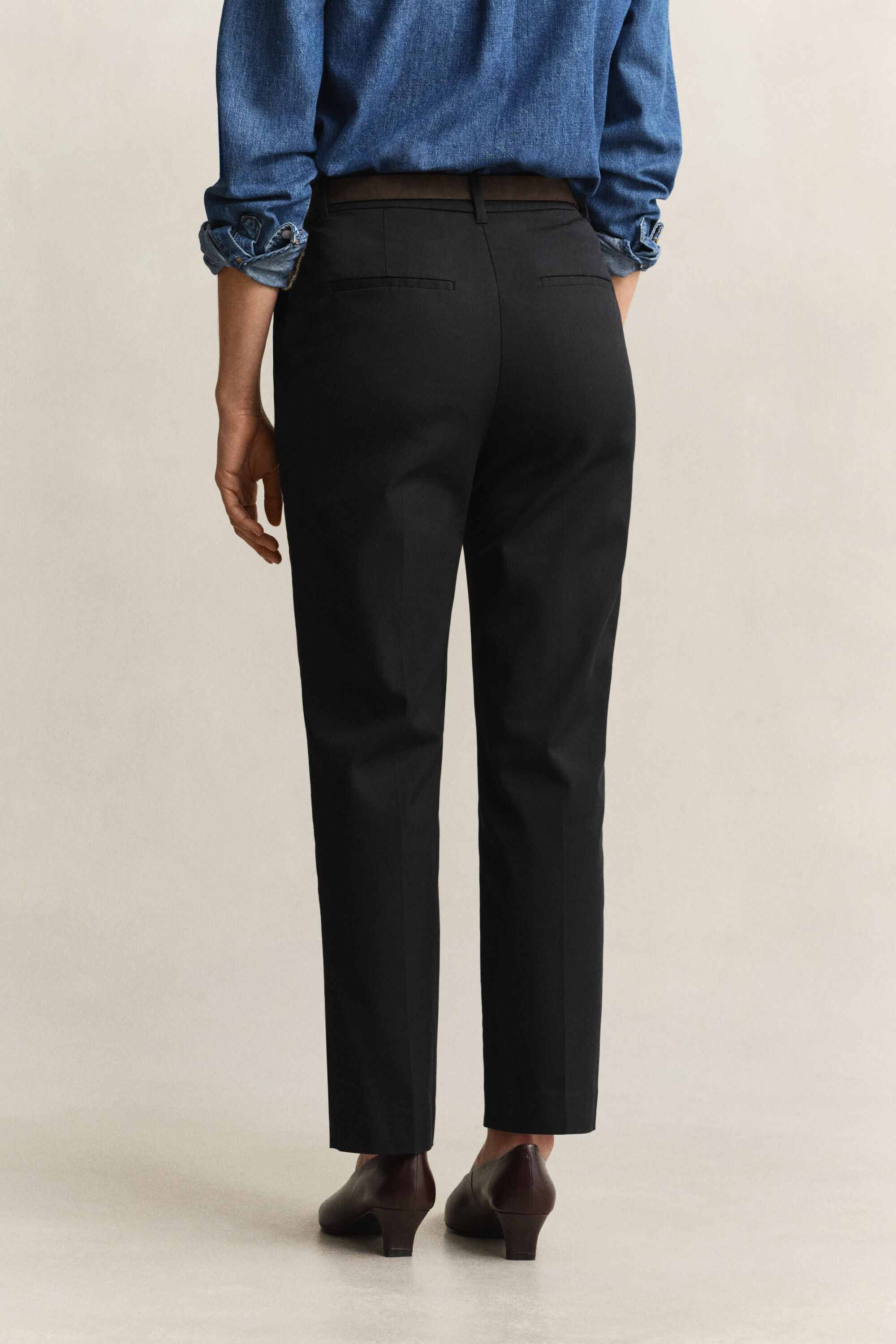 Calças slim fit