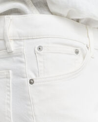 Calças de ganga brancas regular fit