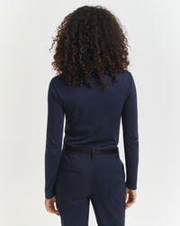 Camisola de manga comprida em algodão leve