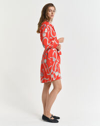 Vestido-camisa Sailing Print