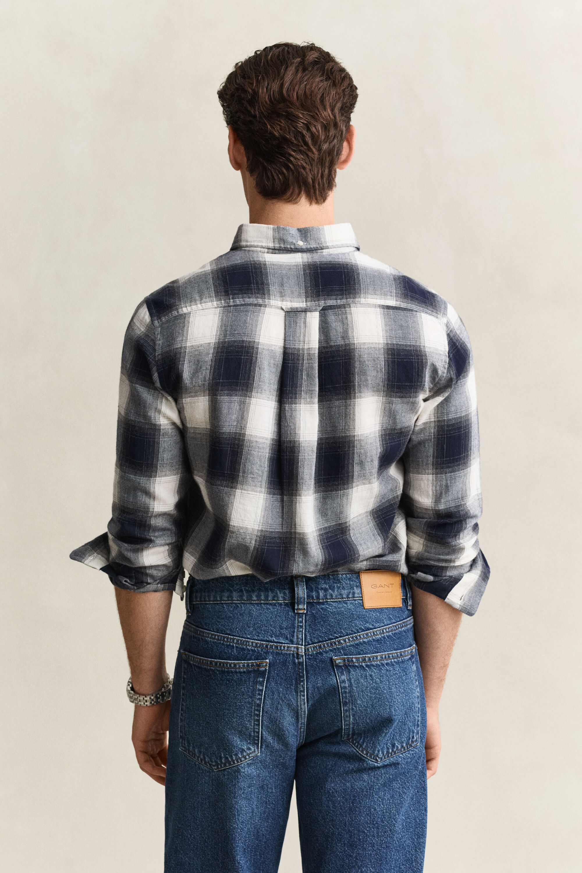 Camisa de flanela Windblown com padrão de xadrez