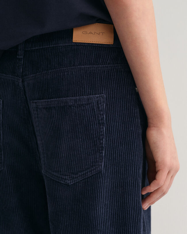 Cal&ccedil;as em bombazina Teen Boys corte Loose