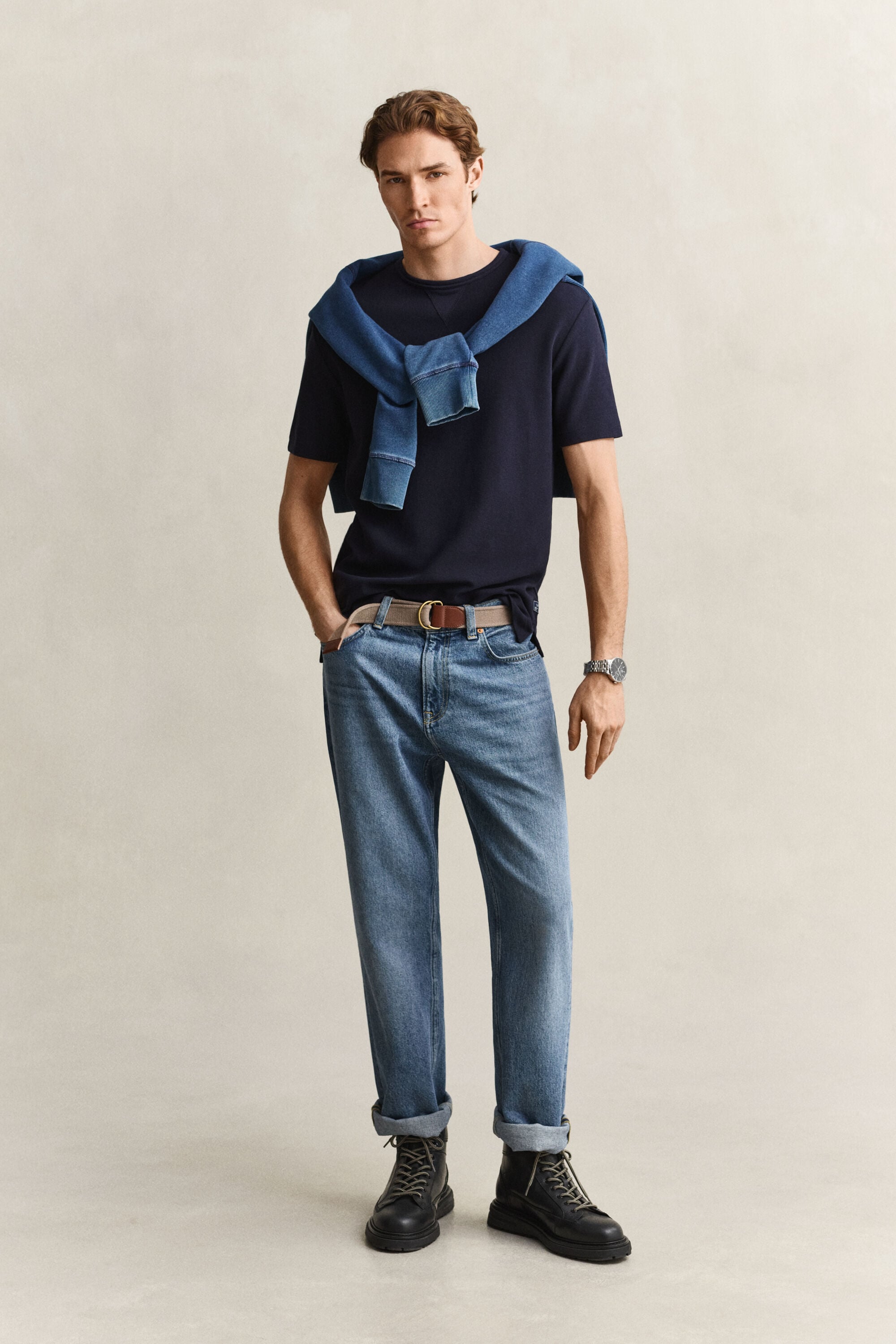 T-shirt texturizada