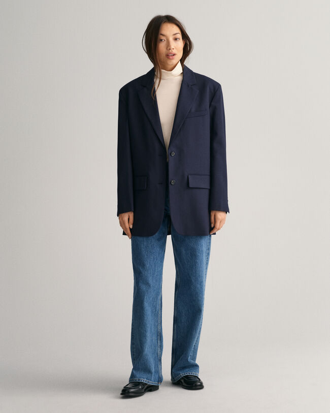 Camisola de manga comprida com gola alta