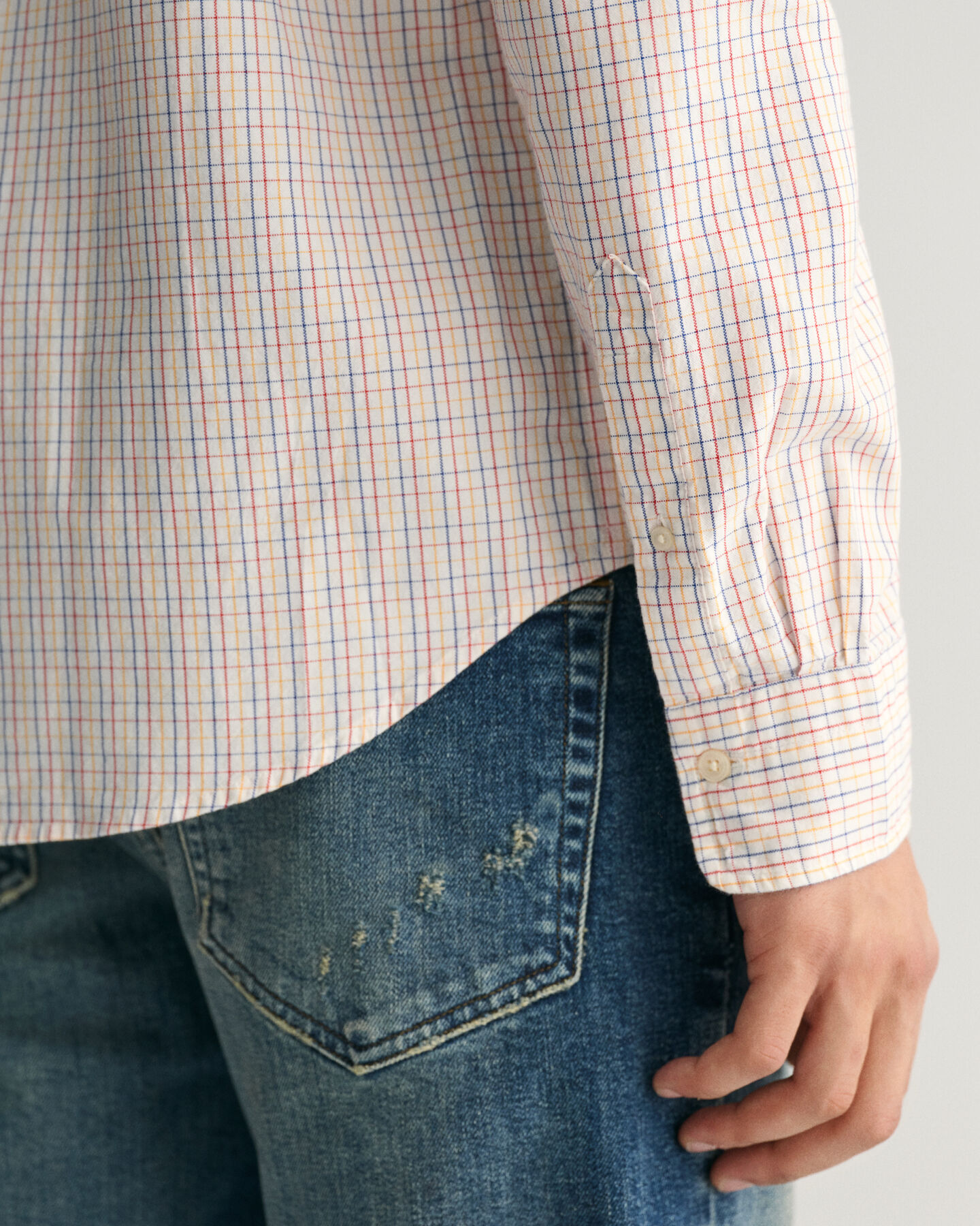 Camisa Oxford Archive Tattersall regular fit