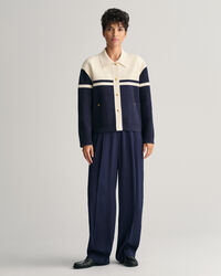 Casaco de malha Color Blocked