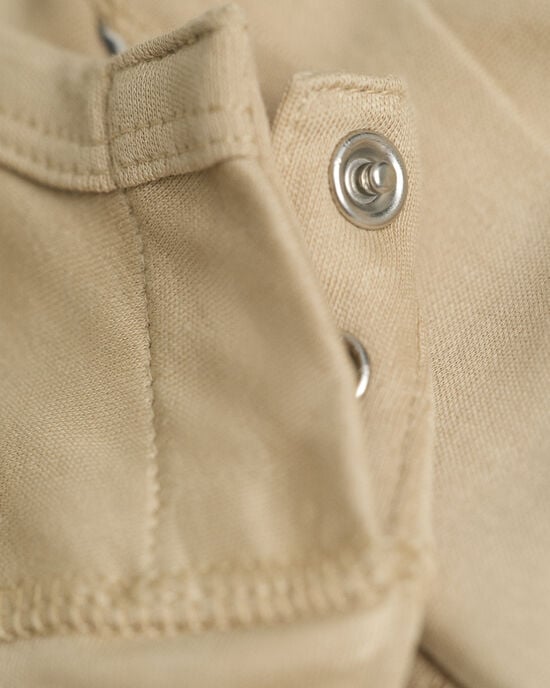 Gorro e body com estampado Dog Baby