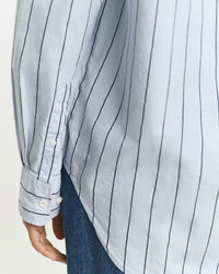 Camisa Luxury Oxford às riscas relaxed fit