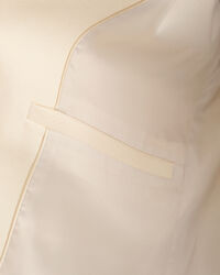 Blazer em jersey corte normal