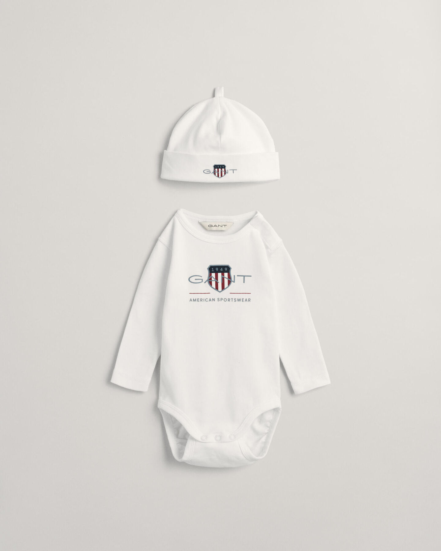 Body e gorro Archive Shield Baby