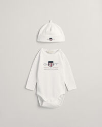 Body e gorro Archive Shield Baby