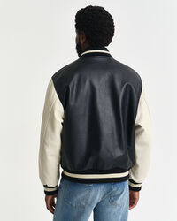 GANT Varsity Jacket em pele